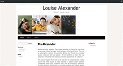 Desktop Screenshot of louisealexander.com.au